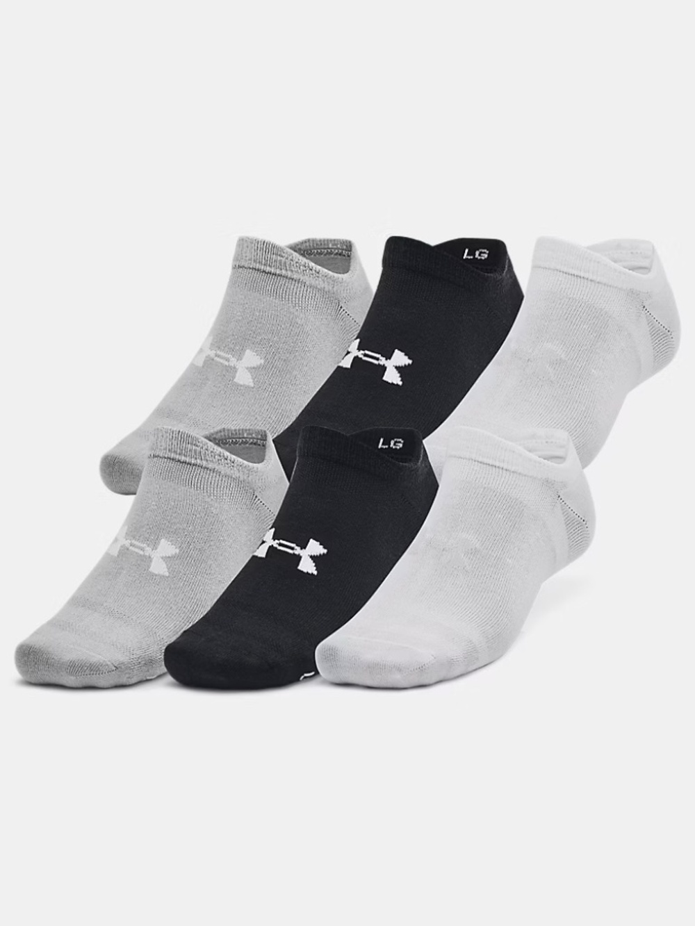 Unisex 6-Pack No-Show Socks